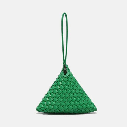 Small Triangle Handmade Woven Bag | Unique and Stylish Accessory