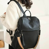 Elegant PU Leather Backpack