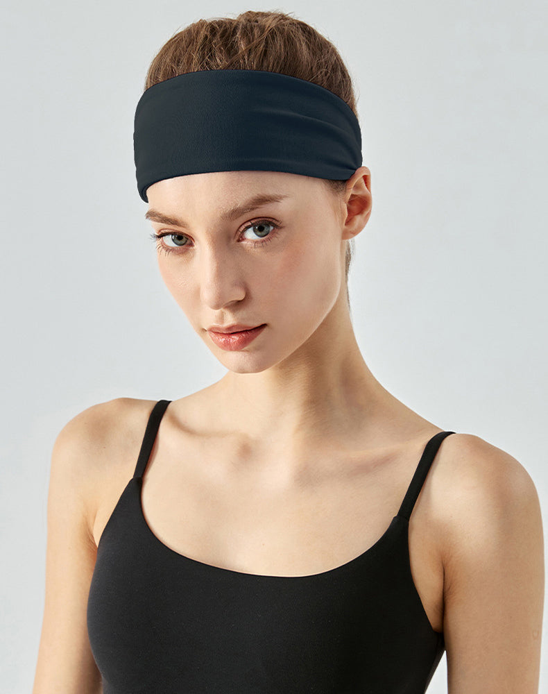Wide Elastic Soft Sports Headband