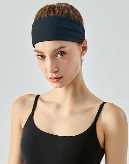 Wide Elastic Soft Sports Headband