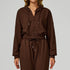 Long Sleeve Full Zip Up Crop Drawstring Hoodie Jacket