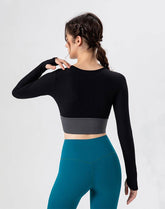 Cropped Button Cardigan Long Sleeve Casual Soft Knit