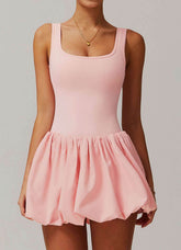 Athletic Tennis Dress With Pocket