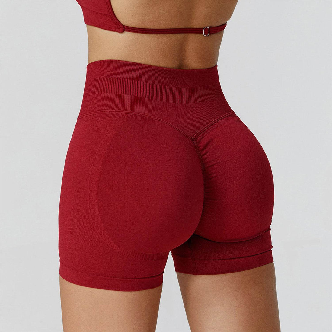 High Waist Workout Short Tummy Biker Shorts