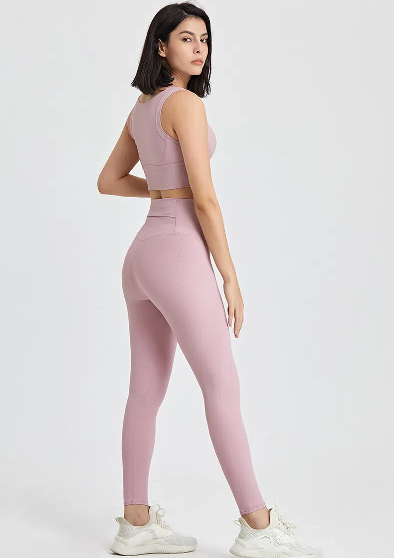 High Waist Tummy Control Leggings with Pockets