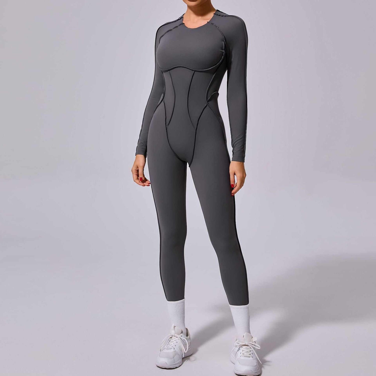 Long Sleeve Backless Yoga Jumpsuits | Embrace Your Workout in Style