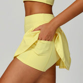 A Line Tennis Golf Skirt with Short and Pockets