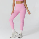 High Waist Workout Leggings Tummy Biker Pants