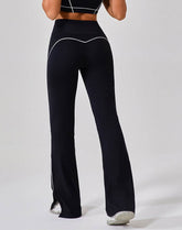 Tummy Control Wide Leg Yoga Flared Pants