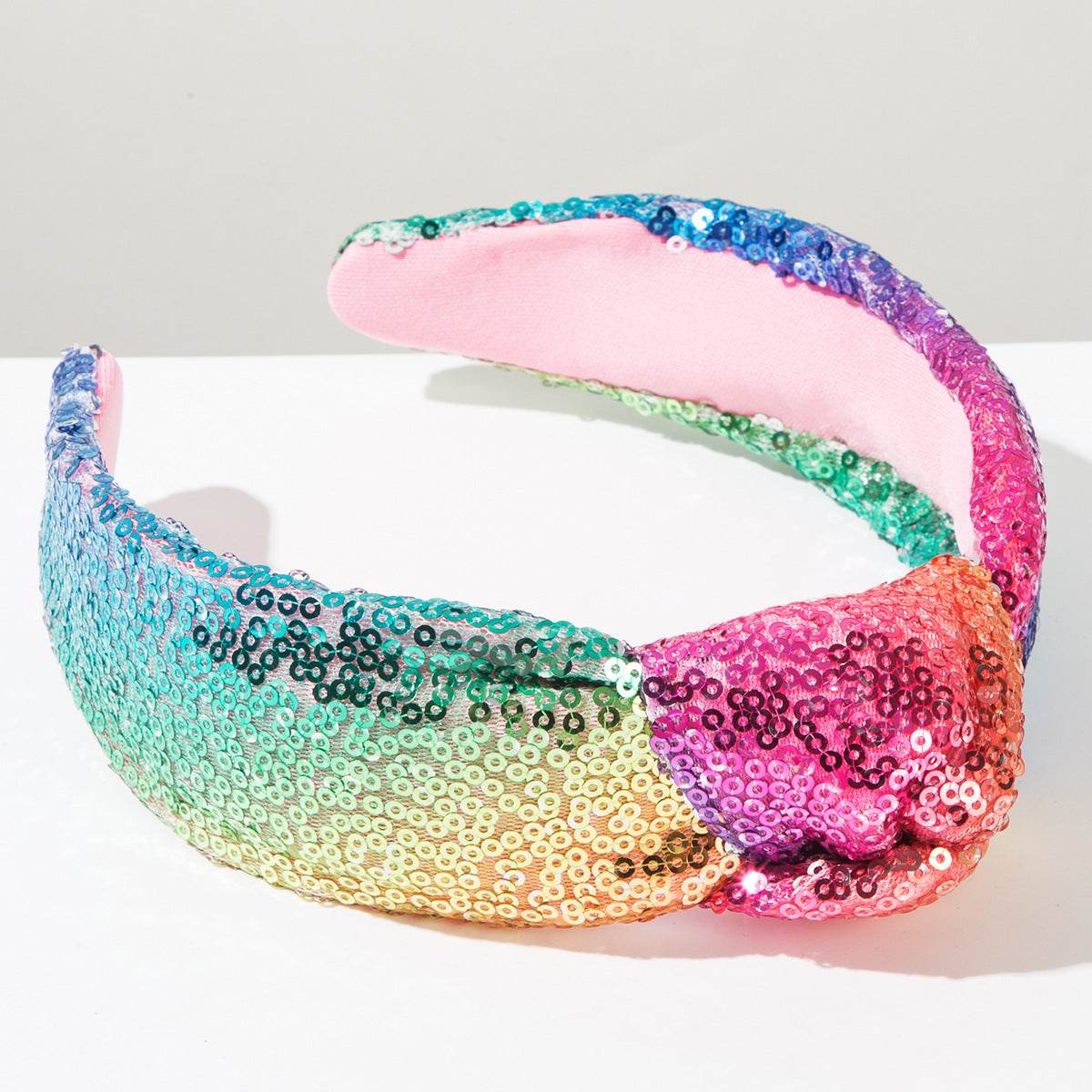 Sequin Knotted Headband Glitter Hair Accessories