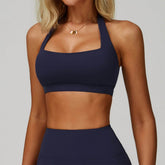Halter Square Neck Sports Bra