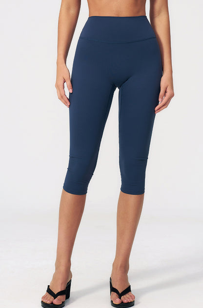 Tummy Control Capri Yoga Leggings