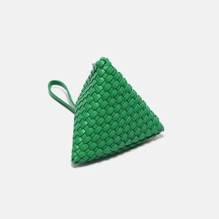 Small Triangle Handmade Woven Bag | Unique and Stylish Accessory