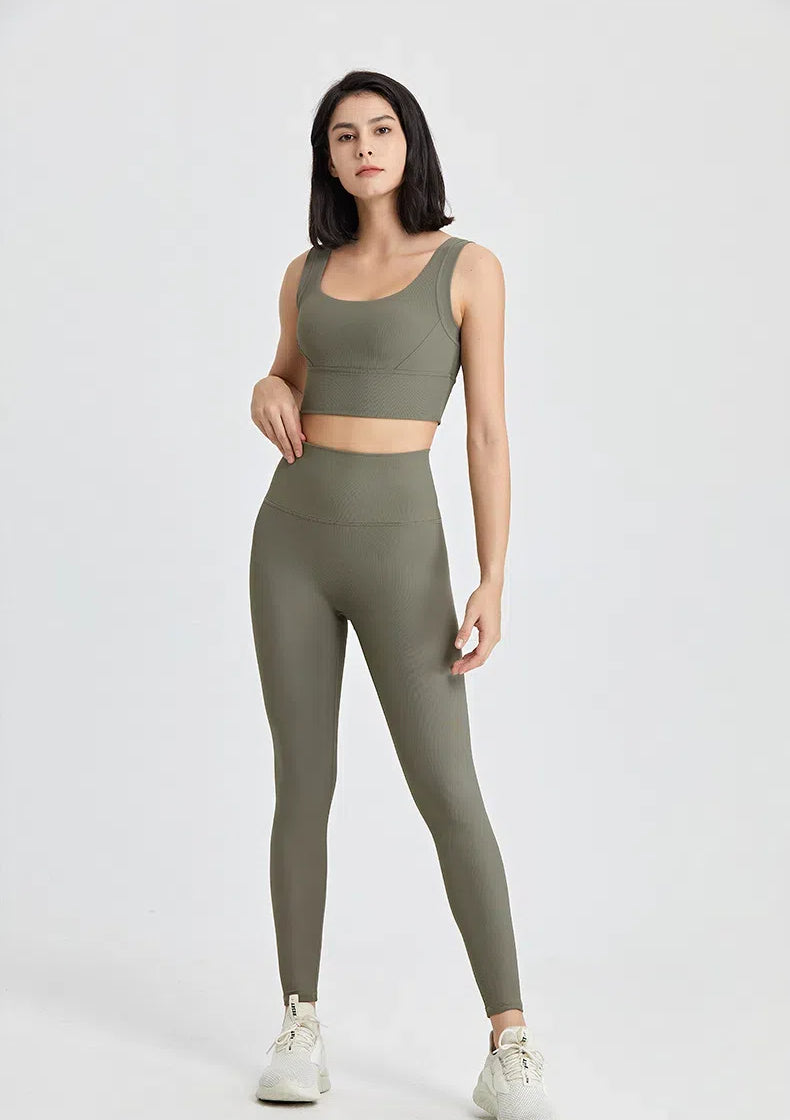 High Waist Tummy Control Leggings with Pockets