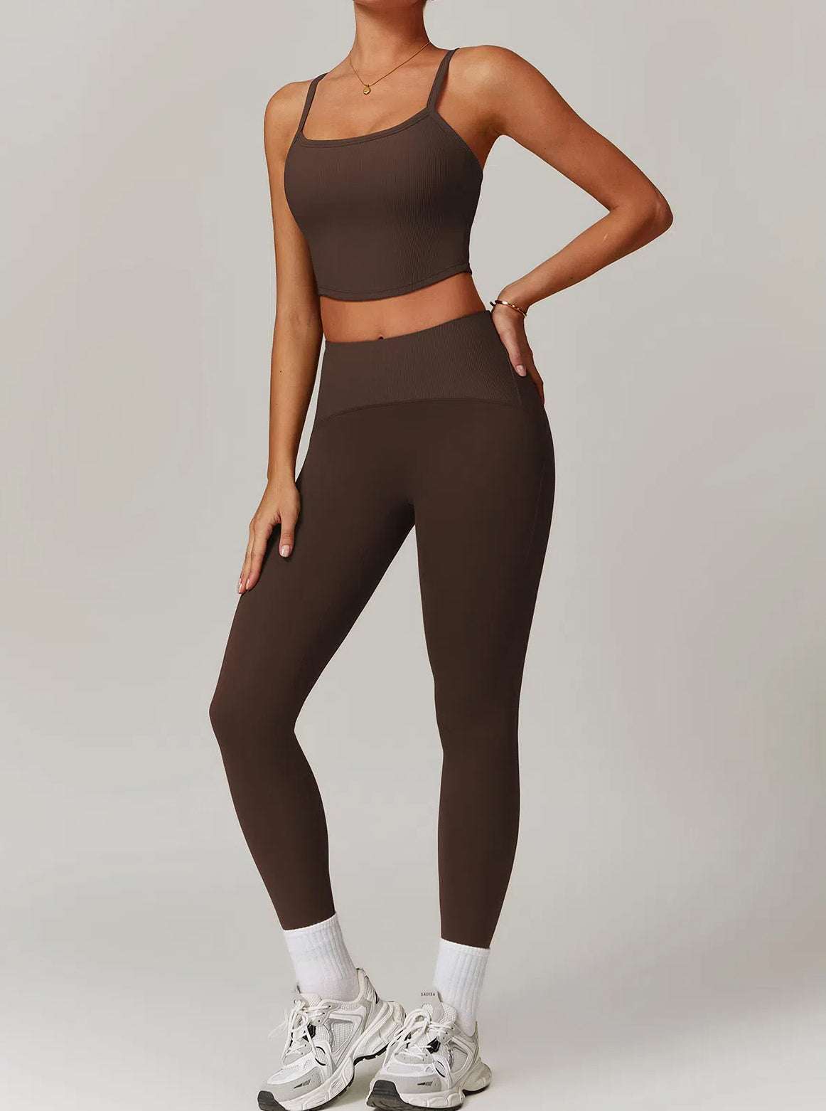 2 Piece Yoga Set with Bra and Leggings | Perfect for Every Pose