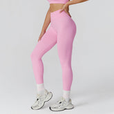 High Waist Workout Leggings Tummy Biker Pants