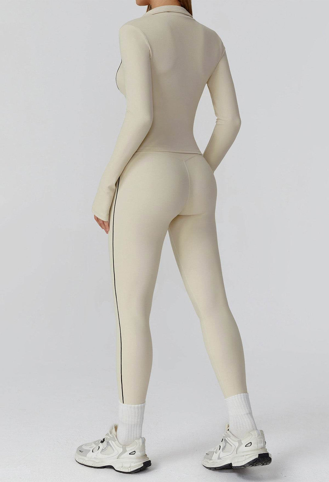 Athletic Wear with Cropped Jacket and Legging
