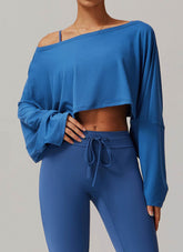 Long Sleeve Crop Top T-Shirts
