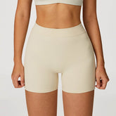 No Front Seam High Waist Yoga Shorts