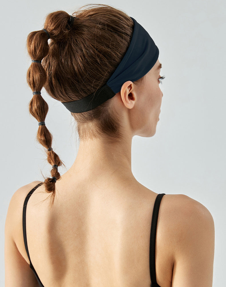 Wide Elastic Soft Sports Headband