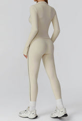 3 Pieces Athletic Wear with Sports Bra, Jacket and Legging