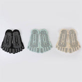 Multi-Belt Five-Finger Non-slip Yoga Socks