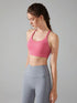 Cross Spaghetti Straps Sports Bra with Removable Chest Pad