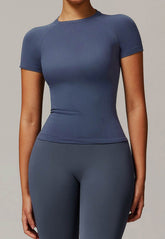 Short Sleeve Slim Fit Sports T-Shirts