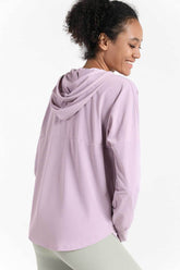 Sun Protection Full-Zip Hooded Jacket