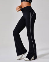 Tummy Control Wide Leg Yoga Flared Pants