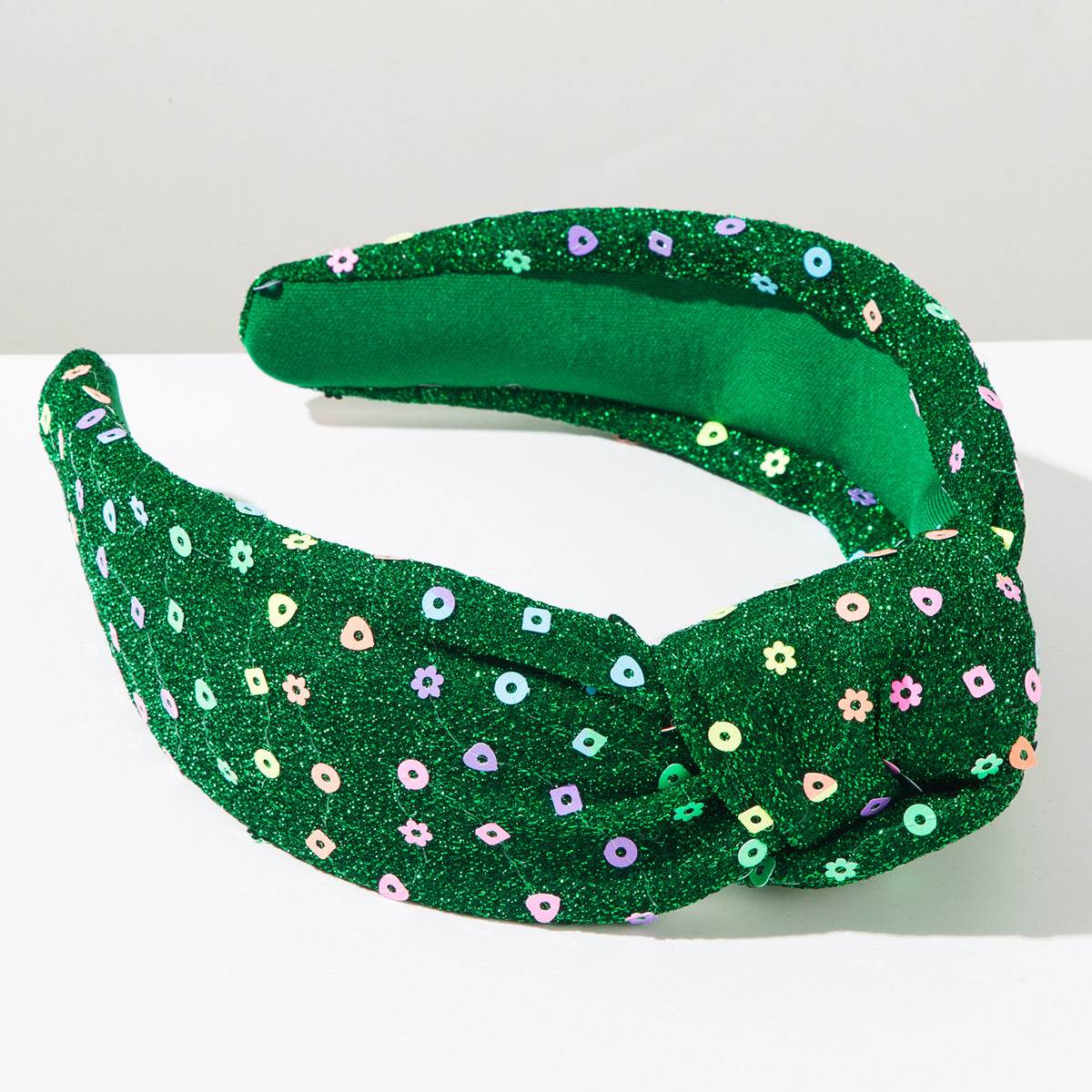 Christmas Wide Headband Snowflake Knotted Hair Accessories