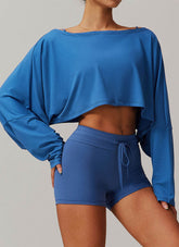 Long Sleeve Crop Top T-Shirts