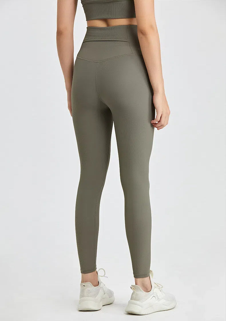 High Waist Tummy Control Leggings with Pockets