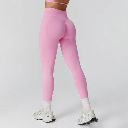 High Waist Workout Leggings Tummy Biker Pants
