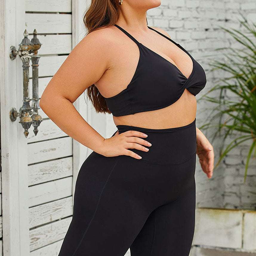 Plus Size Fitness Sports Bra | Perfect Fit for Full Coverage &amp; Comfort