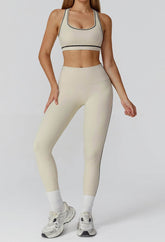 Athletic Wear with Racerback Sports Bra and Legging