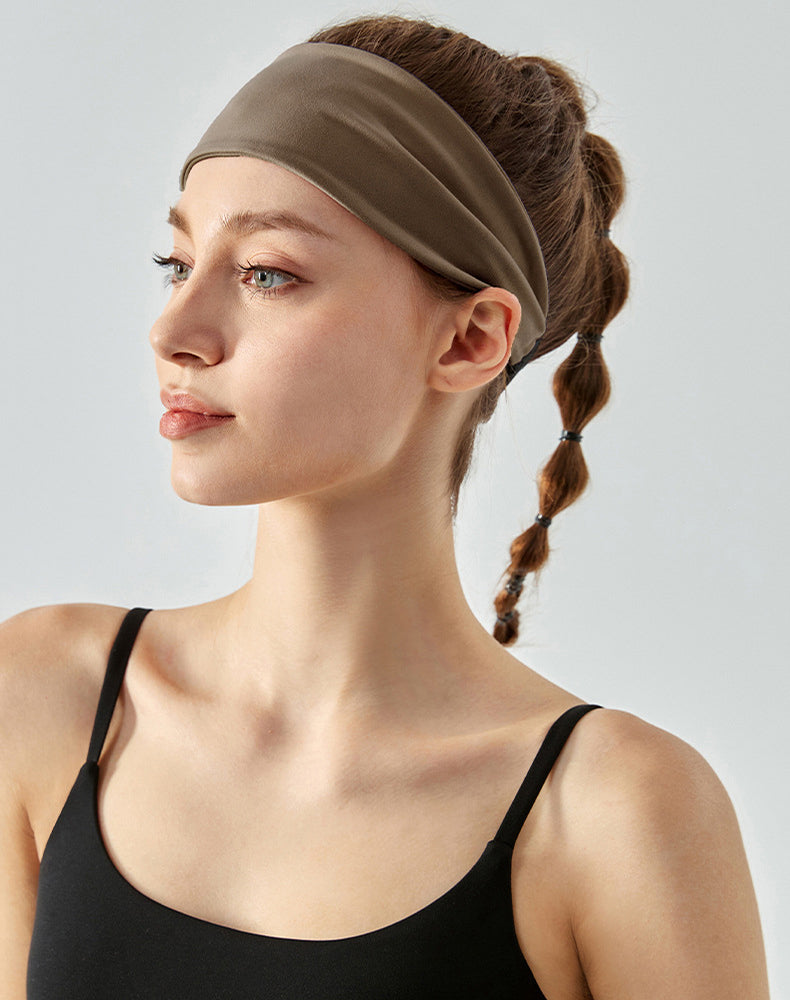 Wide Elastic Soft Sports Headband