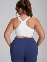 Wide Strap X Back Sports Bra