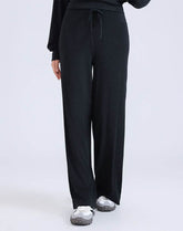 High Waist Wide Leg Pants Lounge Sweatpants with Drawstring