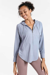 Sun Protection Full-Zip Hooded Jacket