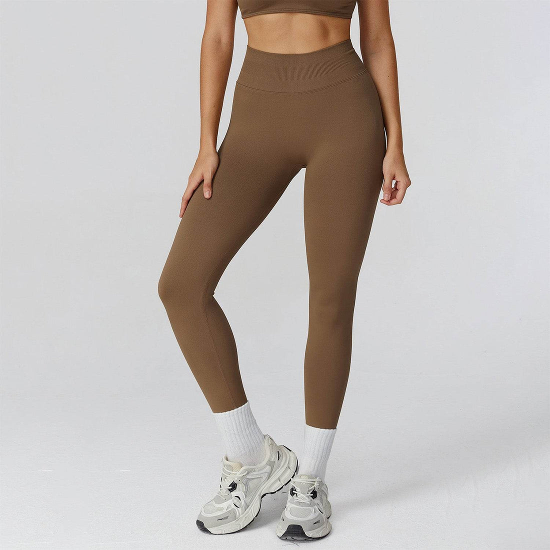 High Waist Workout Leggings Tummy Biker Pants