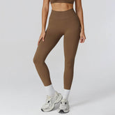 High Waist Workout Leggings Tummy Biker Pants