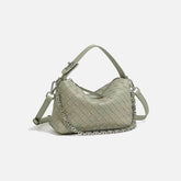 Woven Leather Tote Bag