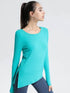 Long Sleeve Ribbed Sports T-Shirts