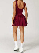 Athletic Tennis Dress With Pocket