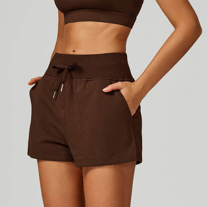 Sweat Shorts with Pockets Drawstring Casual Lounge Short