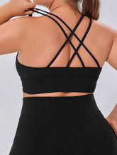 Cross Strap Sports Bra
