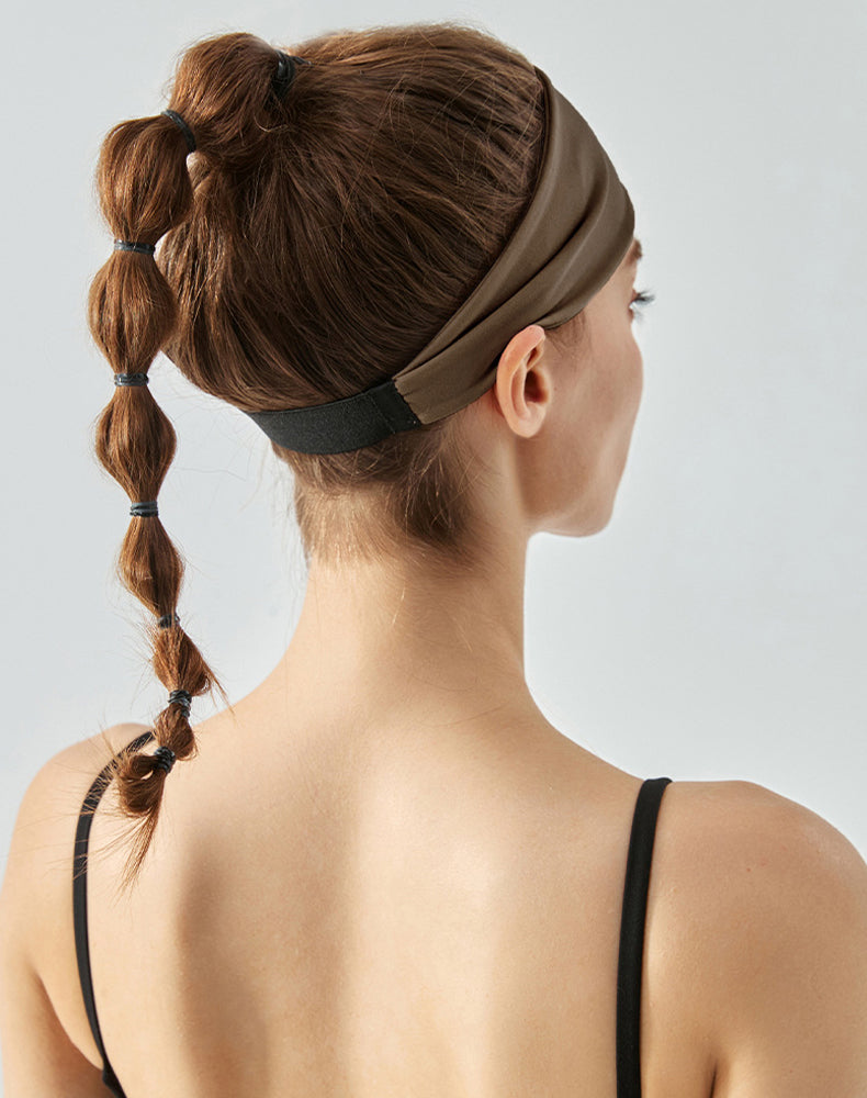Wide Elastic Soft Sports Headband