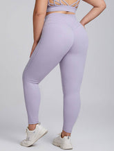 Plus Size High Waist Tummy Control Yoga Leggings