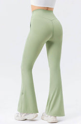High Waisted Bootcut Flare Yoga Pants with Pockets